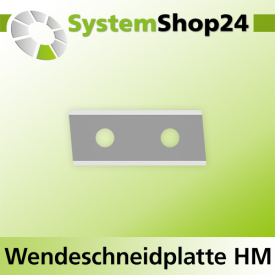 Systemshop24 Wendeschneidplatte 50x12x1,5mm