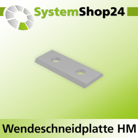 Systemshop24 Wendeschneidplatte 50x12x1,5mm