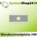 Systemshop24 Wendeschneidplatte 30x12x1,5mm