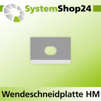 Systemshop24 Wendeschneidplatte mit Microfinish für Oertli 9,5x8x1,5mm
