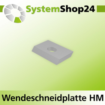 Systemshop24 Wendeschneidplatte mit Microfinish für Oertli 9,5x8x1,5mm