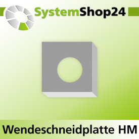 Systemshop24 Wendeschneidplatte mit Microfinish für...