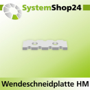 Systemshop24 Wendeschneidplatte mit Spanbrechernuten...