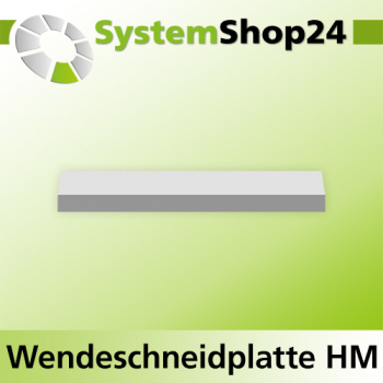 Systemshop24 Wendeschneidplatte mit Microfinish für Leitz 60x8x1,5mm