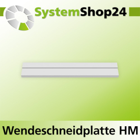 Systemshop24 Wendeschneidplatte mit Microfinish für Leitz 100x8x1,5mm
