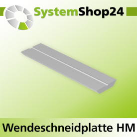 Systemshop24 Wendeschneidplatte mit Microfinish für Leitz 100x8x1,5mm