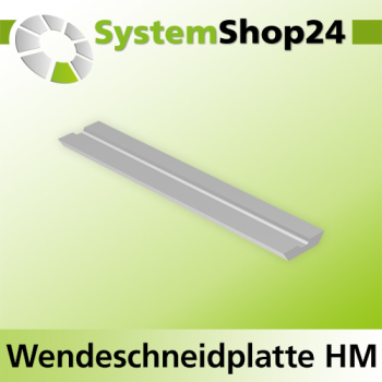 Systemshop24 Wendeschneidplatte mit Brustnut 12x5,5x1,1mm