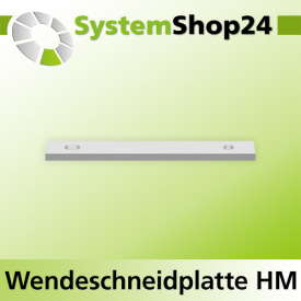Systemshop24 Standard-Wendeschneidplatte 100x13x2,2mm...