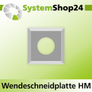 Systemshop24 Quadratische Wendeschneidplatte...