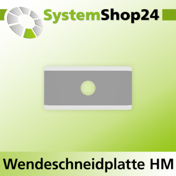 Systemshop24 Wendeschneidplatte 20x12x1,5mm 35°