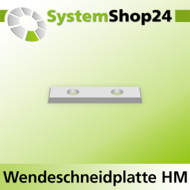 Systemshop24 Wendeschneidplatte mit 4 Schneidkanten...