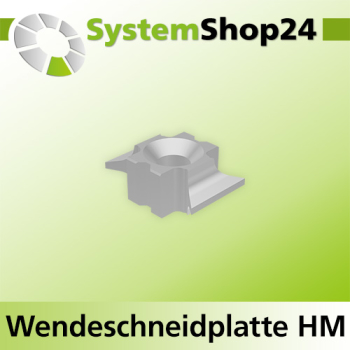 Systemshop24 Kantenrunder für Leitz-system "Mechanical" TKM 12/3 R2mm 15x20x7,3mm