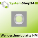 Systemshop24 Quadratische Wendeschneidplatte 14x14x2mm...