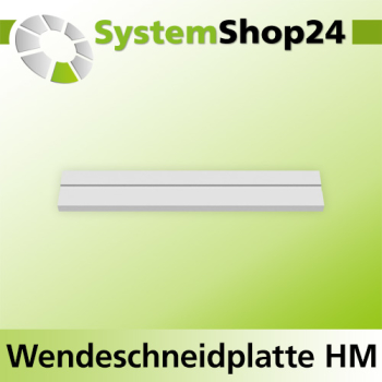 Systemshop24 Wendeschneidplatte mit Microfinish für Leitz 40x8x1,5mm