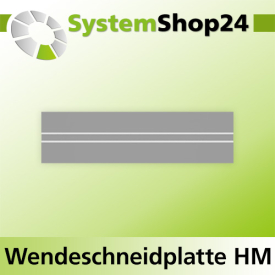 Systemshop24 Wendeschneidplatte mit Microfinish für...