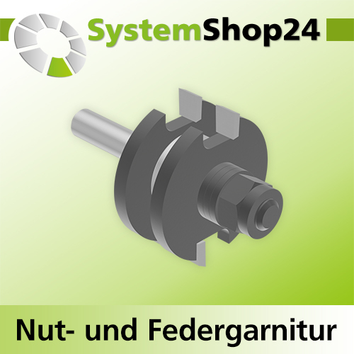 Systemshop24 Nut- und Federgarnitur mit Kugellager HM Z2 D41,3mm (1 5/8") AL6,4mm (1/4") T9,7mm GL69mm S8mm SL32,8mm RL