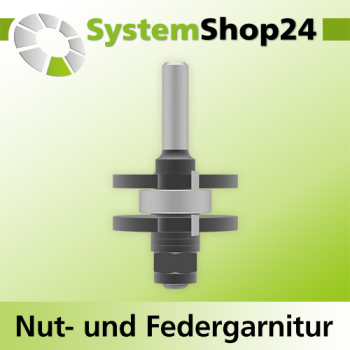 Systemshop24 Nut- und Federgarnitur mit Kugellager HM Z2 D41,3mm (1 5/8") AL6,4mm (1/4") T9,7mm GL69mm S8mm SL32,8mm RL