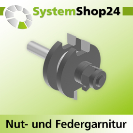 Systemshop24 Nut- und Federgarnitur mit Kugellager HM Z2 D41,3mm (1 5/8") AL6,4mm (1/4") T9,7mm GL69mm S8mm SL32,8mm RL