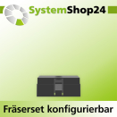 Systemshop24 konfigurierbares Fräserset 3-teilig S8mm