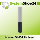 Systemshop24 VHM Extreme Fräser diamantverzahnt D5mm...