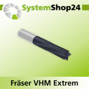 Systemshop24 VHM Extreme Spiralnutfräser D8mm AL20mm...