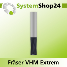 Systemshop24 VHM Extreme Spiralnutfräser D8mm AL20mm...