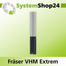 Systemshop24 VHM Extreme Nutfräser D8mm AL30mm...