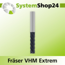 Systemshop24 VHM Extreme Spiralnutfräser Z4+4 D8mm...