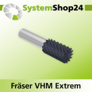 Systemshop24 VHM Spiralnutfräser D20mm AL45mm...