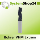 Systemshop24 VHM Extreme Dübellochbohrer Z3 D6mm...