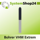 Systemshop24 VHM Extreme Bohrer mit Dachformspitze Z3...