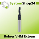 Systemshop24 VHM Stufenbohrer D12mm D1 5mm AL37mm AL1...