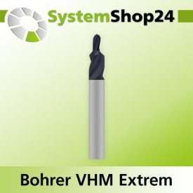 Systemshop24 VHM Stufenbohrer D10mm D1 4mm AL35mm (1...