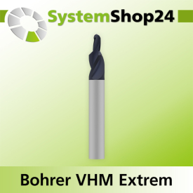 Systemshop24 VHM Stufenbohrer D14mm D1 6,5mm AL50mm AL1...