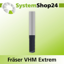 Systemshop24 VHM Fräser diamantverzahnt D12mm AL30mm...