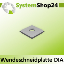 Systemshop24 Wendeschneidplatte mit 4 Schneidkanten DIA...