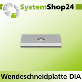 Systemshop24 Wendeschneidplatte DIA L20mm B12mm D1,5mm