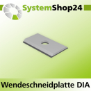 Systemshop24 Wendeschneidplatte DIA L20mm B12mm D1,5mm