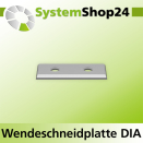 Systemshop24 Wendeschneidplatte mit 4 Schneidkanten DIA...