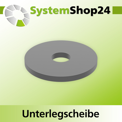 Systemshop24 Unterlegscheibe D15mm d4mm B1,2mm