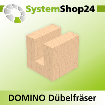 Systemshop24 Nutfräser für Festool DOMINO Dübelfräse HM Z2 D4mm AL11mm GL38mm SM6x0,75mm RL