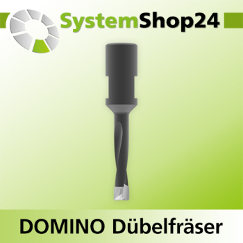 Systemshop24 Nutfräser für Festool DOMINO Dübelfräse HM Z2 D5mm AL20mm GL49mm SM6x0,75mm RL
