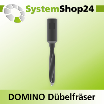 Systemshop24 Nutfräser für Festool DOMINO Dübelfräse HM Z2 D8mm AL50mm GL90mm SM8x1mm RL