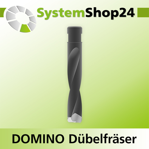 Systemshop24 Nutfräser für Festool DOMINO Dübelfräse HM Z2 D14mm AL70mm GL90mm SM8x1mm RL