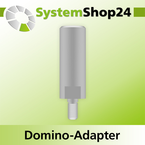 Systemshop24 Domino-Adapter D15mm dM8x1mm GL53mm SM6x0,75mm RL