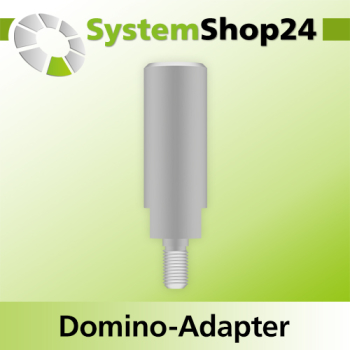 Systemshop24 Domino-Adapter D15mm dM8x1mm GL53mm SM6x0,75mm RL