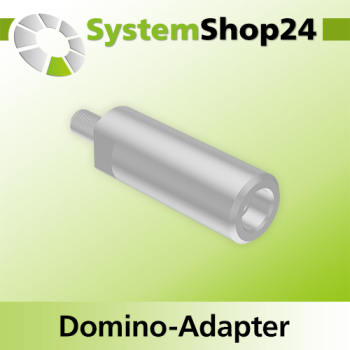 Systemshop24 Domino-Adapter D15mm dM8x1mm GL53mm SM6x0,75mm RL
