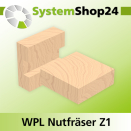 Systemshop24 Wendeplatten-Nutfräser Z1 D8mm AL19,5mm...
