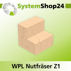 Systemshop24 Wendeplatten-Nutfräser Z1 D14mm AL29,5mm GL74mm S8mm RL