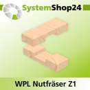 Systemshop24 Wendeplatten-Nutfräser Z1 D14mm...
